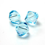 Preciosa Crystal Bead - Bicone 06MM LT BLUE