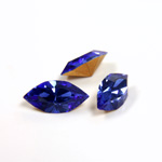 Preciosa Crystal Point Back Fancy Stone - Navette 10x5MM SAPPHIRE