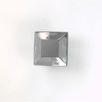 Glass Point Back Tin Table Cut (TTC) Opaque Coated - Square 10x10MM HEMATITE