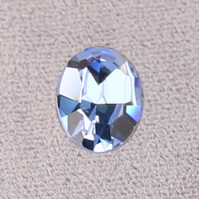 Swarovski Crystal Point Back Fancy Stone - Oval 08x6MM LIGHT SAPPHIRE
