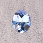 Swarovski Crystal Point Back Fancy Stone - Oval 10x8MM LIGHT SAPPHIRE