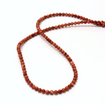 Man-made Bead - Smooth Round 03MM BROWN GOLDSTONE