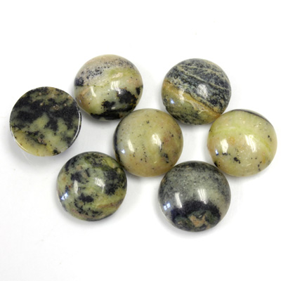 Gemstone Cabochon - Round 11MM YELLOW TURQUOISE