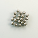 Czech Glass Pearl No-Hole Ball - 3.5MM LT BROWN 70418