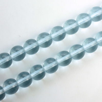 Czech Pressed Glass Bead - Smooth Round 08MM ALEXANDRITE