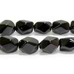 Gemstone Bead - Baroque Medium Nugget BLACK ONYX