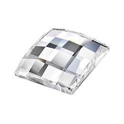 Preciosa Crystal Flat Back MAXIMA Chessboard - Square 10MM CRYSTAL