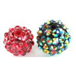 Acrylic Rhinestone Bling Balls