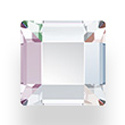 Swarovski Crystal Flat Back Fancy Stone - Square 03x3MM CRYSTAL AB