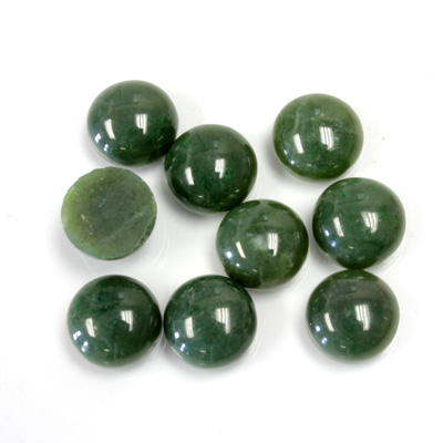 Gemstone Cabochon - Round 09MM TAIWAN JADE