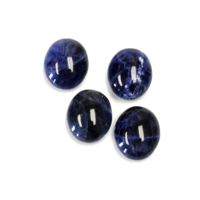 Gemstone Cabochon - Oval 12x10MM SODALITE