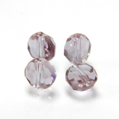 Chinese Cut Crystal Bead - Round Disc Side Drilled 06MM ALEXANDRITE