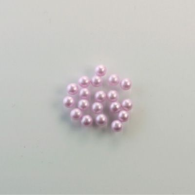 Czech Glass Pearl No-Hole Ball - 1.5MM LAVENDER 70427