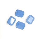Cut Crystal Point Back Fancy Stone Foiled - Cushion Octagon 10x8MM OPAL BLUE