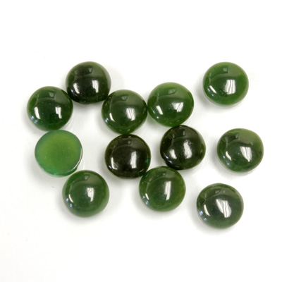 Gemstone Cabochon - Round 07MM TAIWAN JADE