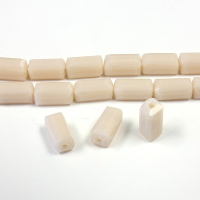 Chinese Cut Crystal Bead - Rectangle 08x4x4MM ANGEL SKIN