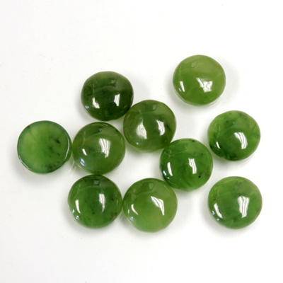 Gemstone Cabochon - Round 08MM TAIWAN JADE