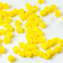 Czech Glass Seed Bead - 2 Cut Hex 9/0 YELLOW 83110