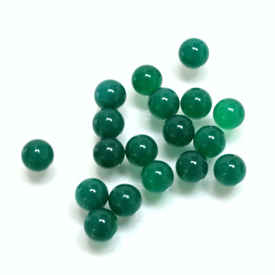 Gemstone No-Hole Ball - 06MM CHRYSOPHRASE