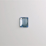 Glass Flat Back Foiled Rauten Rose - Cushion 10x8MM LT SAPPHIRE