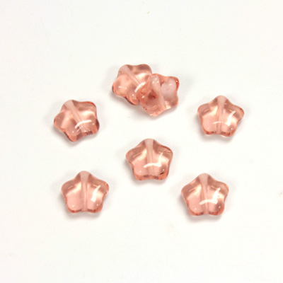 Czech Pressed Glass Bead - Star 08MM ROSALINE