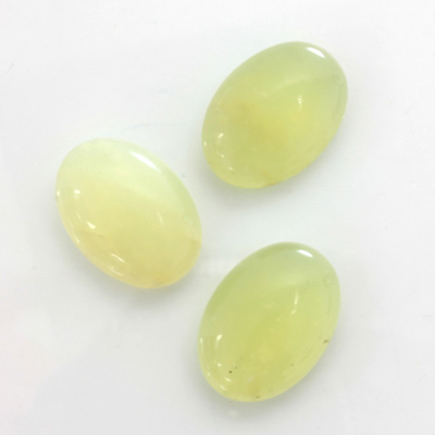 Gemstone Cabochon - Oval 18x13MM JADE OLIVE