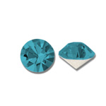 Swarovski Crystal Point Back Foiled Chaton - PP05 BLUE ZIRCON