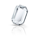 Preciosa Crystal Flat Back Fancy Stone MAXIMA - Octagon 06x04MM CRYSTAL