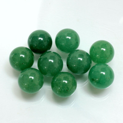Gemstone No-Hole Ball - 10MM GREEN AVENTURINE