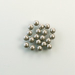 Czech Glass Pearl No-Hole Ball - 3MM LT BROWN 70418