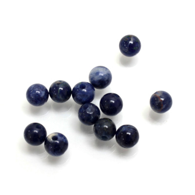 Gemstone 1-Hole Ball 05MM SODALITE