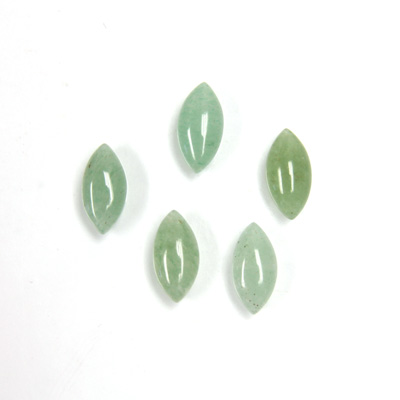 Gemstone Cabochon - Navette 10x5MM AVENTURINE