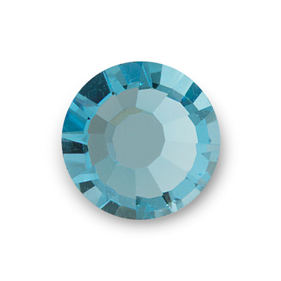 Asfour Crystal Flat Back Stone Hotfix Chaton Rose - 20SS AQUAMARINE