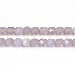 Czech Glass Fire Polish Bead - Round 06MM OPAL LT AMETHYST