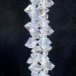 Chinese Cut Crystal Pendant Chaton Cut - 10MM CRYSTAL AB
