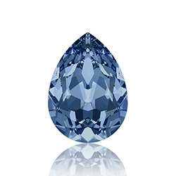 Swarovski Crystal Point Back Fancy Stone - Pear 08x6MM MONTANA