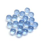 Glass No-Hole Ball - 06MM LT SAPPHIRE