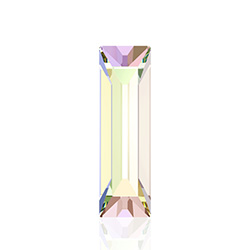 Swarovski Crystal Point Back Fancy Stone - Baguette 10x3MM CRYSTAL AB