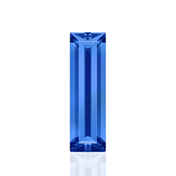 Swarovski Crystal Point Back Fancy Stone - Baguette 3x2MM SAPPHIRE