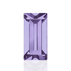 Swarovski Crystal Point Back Fancy Stone - Baguette 5x2.5MM ALEXANDRITE