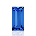 Swarovski Crystal Point Back Fancy Stone - Baguette 5x2.5MM SAPPHIRE