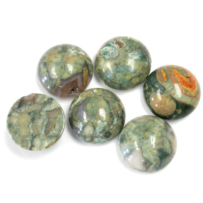 Gemstone Cabochon - Round 12MM RYOLITE