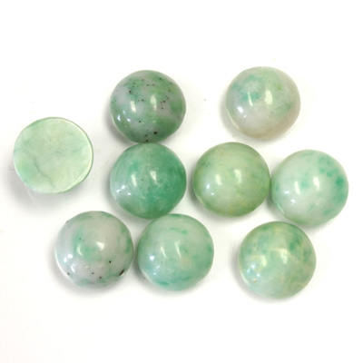 Gemstone Cabochon - Round 09MM JADE ZING JIANG