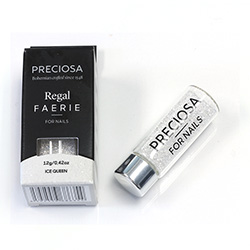 Preciosa Regal Faerie Nail Art Crystals - 12 gram tube packaging - Ice Queen (Clear CZ)