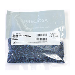 Preciosa Crystal Faerie Nail Art Crystals - 100 gram Wholesale bulk packaging - Jet/AB