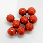 Gemstone No-Hole Ball - 10MM RED JASPER