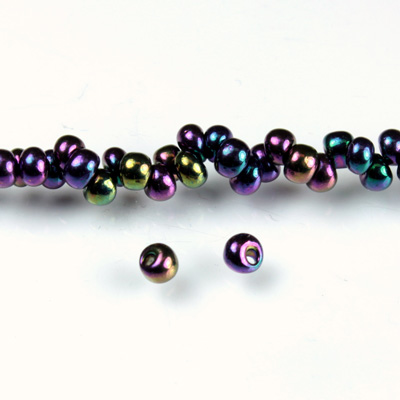 Preciosa Czech Glass Drop Seed Bead - 8/0 IRIS PURPLE 59195