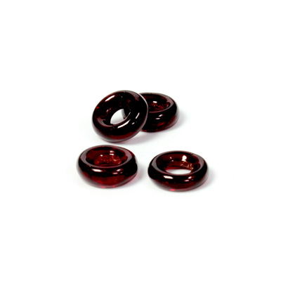 Czech Pressed Glass Ring - 09MM GARNET