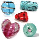 Lampwork and Millefiore Beads