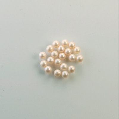 Czech Glass Pearl No-Hole Ball - 1.5MM LT ROSE 70424